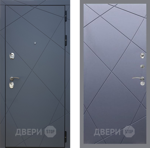 Входная металлическая Дверь Рекс (REX) 13 Силк Титан FL-291 Силк титан в Краснознаменске