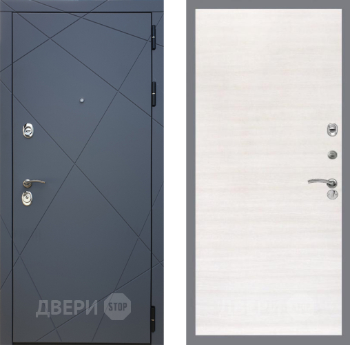 Входная металлическая Дверь Рекс (REX) 13 Силк Титан GL Акация в Краснознаменске