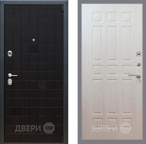 Входная металлическая Дверь Рекс (REX) 12 FL-33 Беленый дуб в Краснознаменске