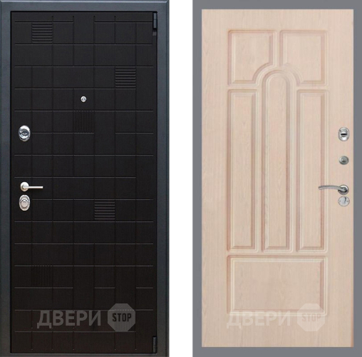 Входная металлическая Дверь Рекс (REX) 12 FL-58 Беленый дуб в Краснознаменске