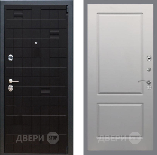 Входная металлическая Дверь Рекс (REX) 12 FL-117 Грей софт в Краснознаменске