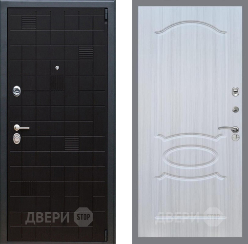 Входная металлическая Дверь Рекс (REX) 12 FL-128 Сандал белый в Краснознаменске