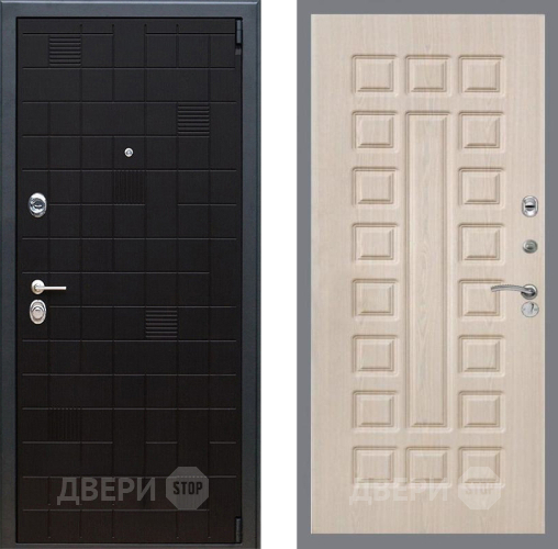 Входная металлическая Дверь Рекс (REX) 12 FL-183 Беленый дуб в Краснознаменске
