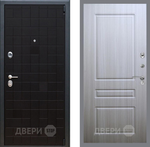Входная металлическая Дверь Рекс (REX) 12 FL-243 Сандал белый в Краснознаменске