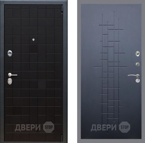 Входная металлическая Дверь Рекс (REX) 12 FL-289 Ясень черный в Краснознаменске