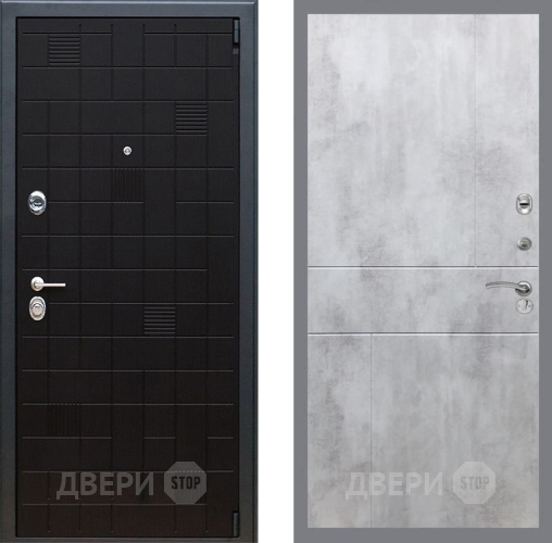 Входная металлическая Дверь Рекс (REX) 12 FL-290 Бетон светлый в Краснознаменске