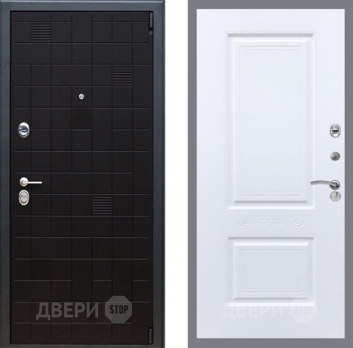 Входная металлическая Дверь Рекс (REX) 12 Смальта Силк Сноу в Краснознаменске