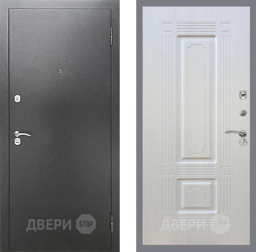 Входная металлическая Дверь Рекс (REX) Сити FL-2 Лиственница беж в Краснознаменске