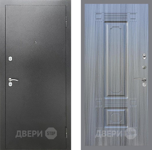 Входная металлическая Дверь Рекс (REX) Сити FL-2 Сандал грей в Краснознаменске