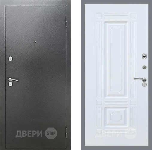 Входная металлическая Дверь Рекс (REX) Сити FL-2 Силк Сноу в Краснознаменске