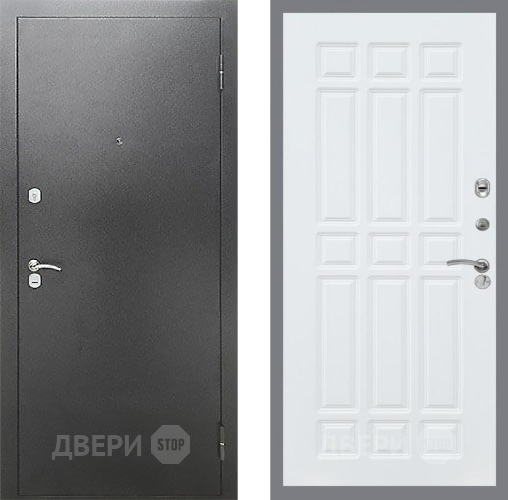 Входная металлическая Дверь Рекс (REX) Сити FL-33 Силк Сноу в Краснознаменске