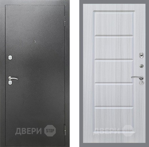 Входная металлическая Дверь Рекс (REX) Сити FL-39 Сандал белый в Краснознаменске