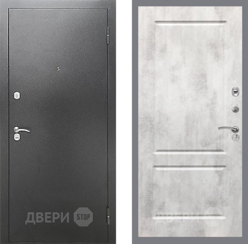 Входная металлическая Дверь Рекс (REX) Сити FL-117 Бетон светлый в Краснознаменске