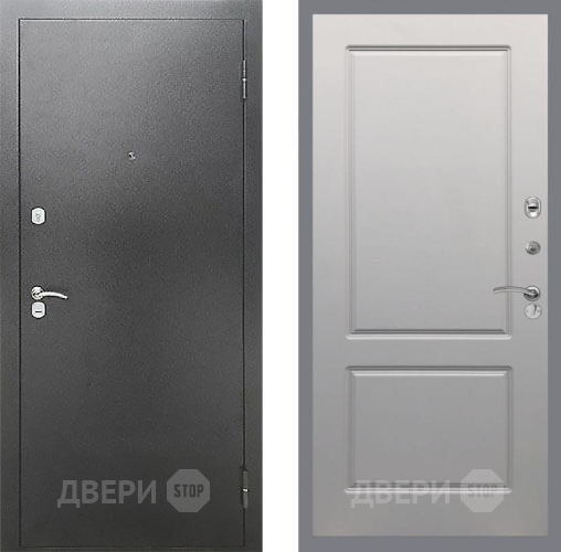 Входная металлическая Дверь Рекс (REX) Сити FL-117 Грей софт в Краснознаменске