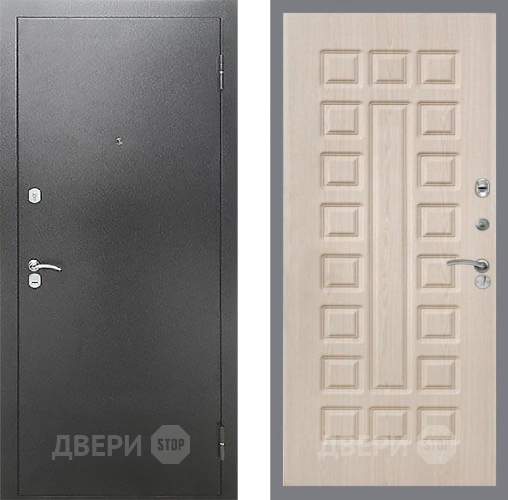 Входная металлическая Дверь Рекс (REX) Сити FL-183 Беленый дуб в Краснознаменске