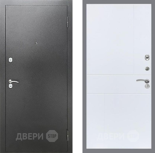 Входная металлическая Дверь Рекс (REX) Сити FL-290 Силк Сноу в Краснознаменске
