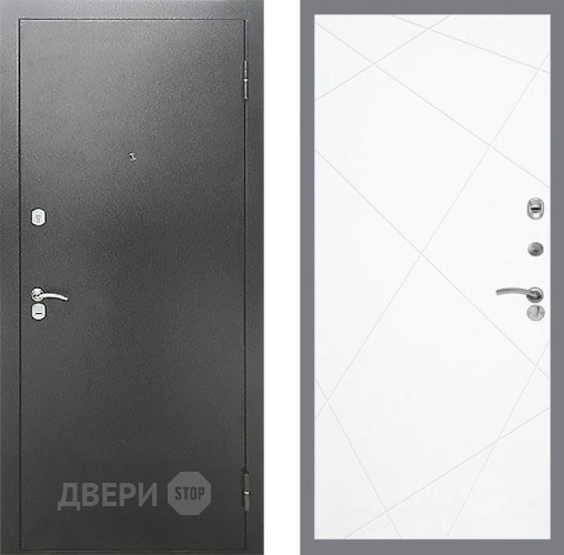 Входная металлическая Дверь Рекс (REX) Сити FL-291 Силк Сноу в Краснознаменске