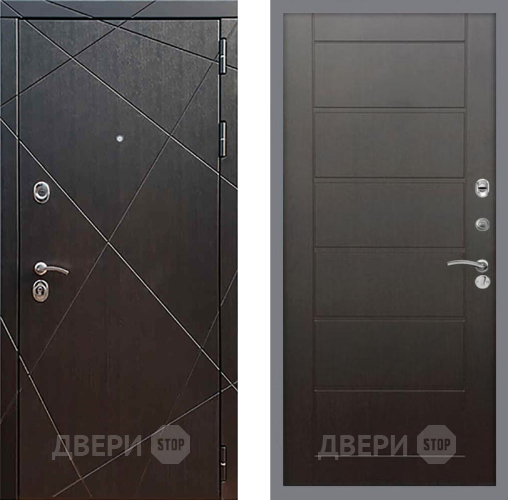 Входная металлическая Дверь Рекс (REX) 13 Венге Сити Венге в Краснознаменске