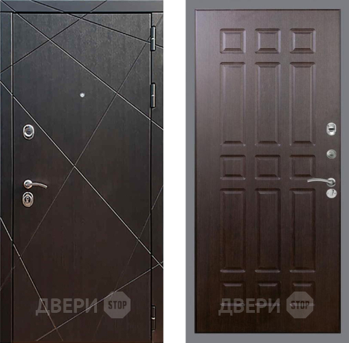 Входная металлическая Дверь Рекс (REX) 13 Венге FL-33 Венге в Краснознаменске