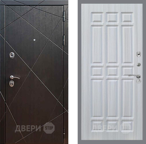 Входная металлическая Дверь Рекс (REX) 13 Венге FL-33 Сандал белый в Краснознаменске