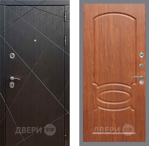 Входная металлическая Дверь Рекс (REX) 13 Венге FL-128 Морёная берёза в Краснознаменске