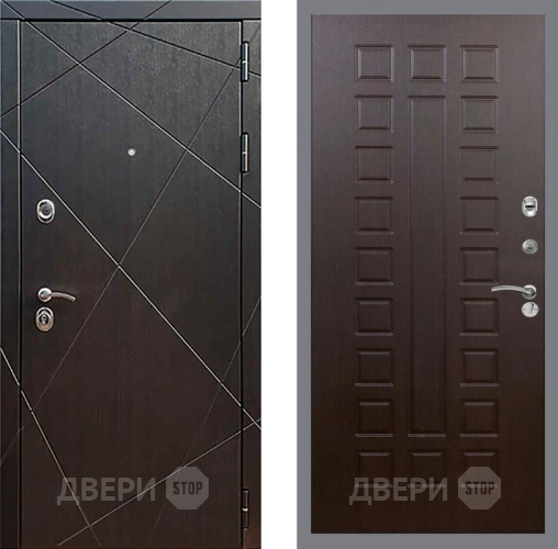 Входная металлическая Дверь Рекс (REX) 13 Венге FL-183 Венге в Краснознаменске