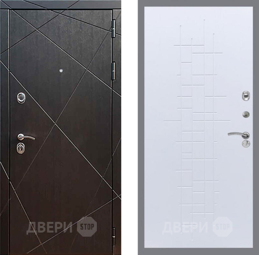 Входная металлическая Дверь Рекс (REX) 13 Венге FL-289 Белый ясень в Краснознаменске