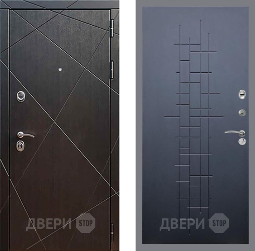 Входная металлическая Дверь Рекс (REX) 13 Венге FL-289 Ясень черный в Краснознаменске