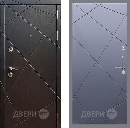 Входная металлическая Дверь Рекс (REX) 13 Венге FL-291 Силк титан в Краснознаменске