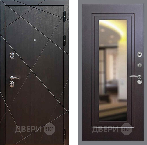 Входная металлическая Дверь Рекс (REX) 13 Венге FLZ-120 Венге в Краснознаменске