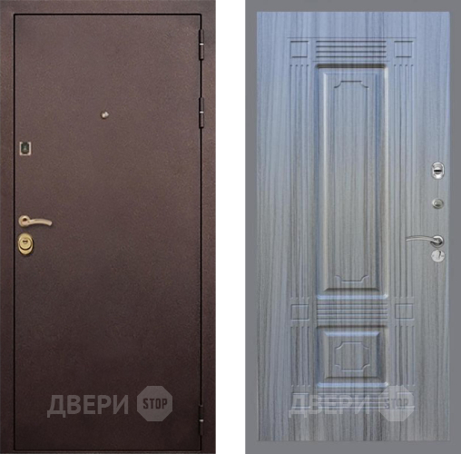 Входная металлическая Дверь Рекс (REX) Лайт 3К FL-2 Сандал грей в Краснознаменске