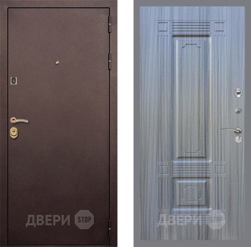 Входная металлическая Дверь Рекс (REX) Лайт 3К FL-2 Сандал грей в Краснознаменске