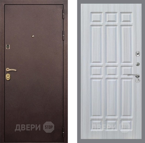 Входная металлическая Дверь Рекс (REX) Лайт 3К FL-33 Сандал белый в Краснознаменске
