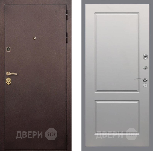 Входная металлическая Дверь Рекс (REX) Лайт 3К FL-117 Грей софт в Краснознаменске