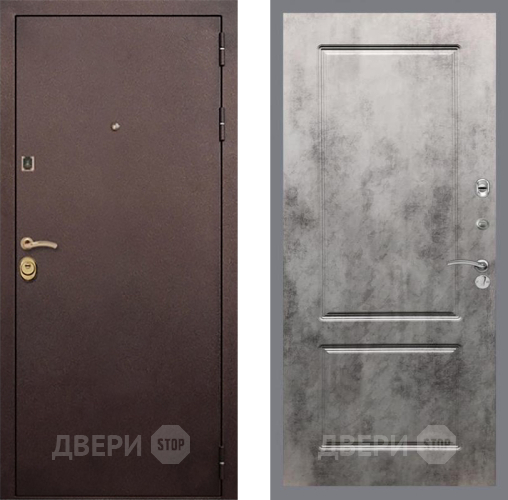 Дверь Рекс (REX) Лайт 3К FL-117 Бетон темный в Краснознаменске