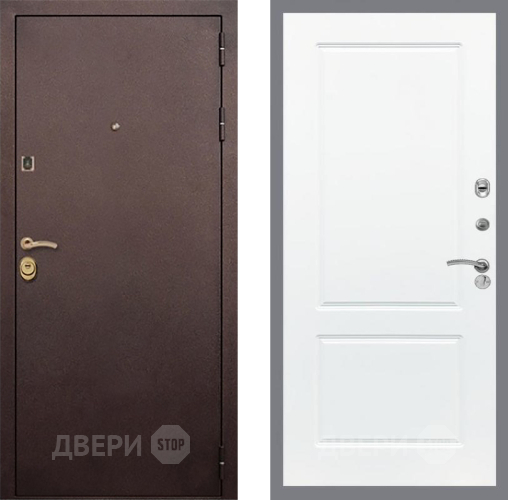 Входная металлическая Дверь Рекс (REX) Лайт 3К FL-117 Силк Сноу в Краснознаменске