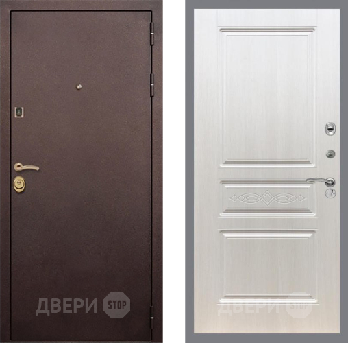 Входная металлическая Дверь Рекс (REX) Лайт 3К FL-243 Лиственница беж в Краснознаменске