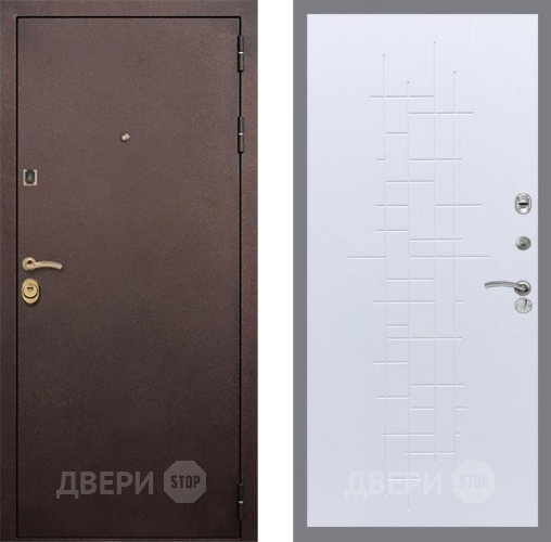 Входная металлическая Дверь Рекс (REX) Лайт 3К FL-289 Белый ясень в Краснознаменске