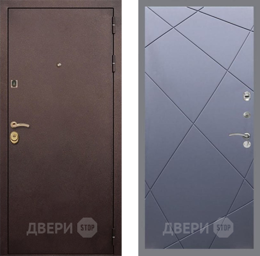 Входная металлическая Дверь Рекс (REX) Лайт 3К FL-291 Силк титан в Краснознаменске