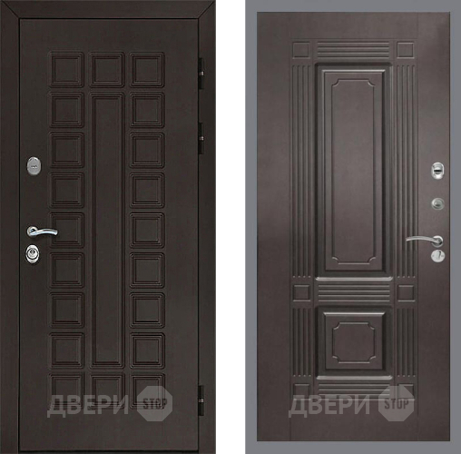 Входная металлическая Дверь Рекс (REX) Сенатор 3К FL-2 Венге в Краснознаменске