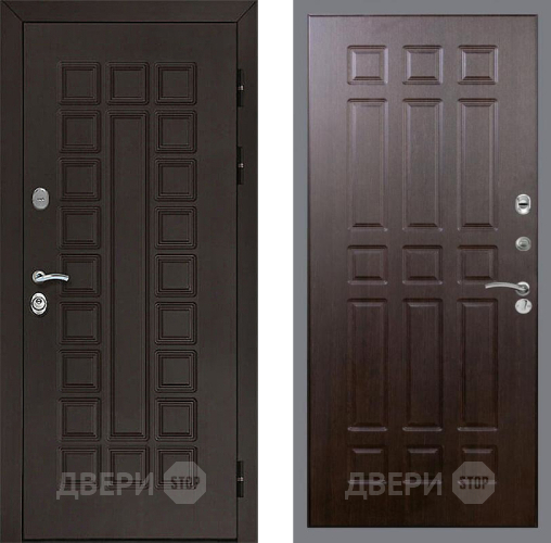 Входная металлическая Дверь Рекс (REX) Сенатор 3К FL-33 Венге в Краснознаменске