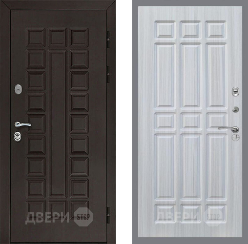 Входная металлическая Дверь Рекс (REX) Сенатор 3К FL-33 Сандал белый в Краснознаменске