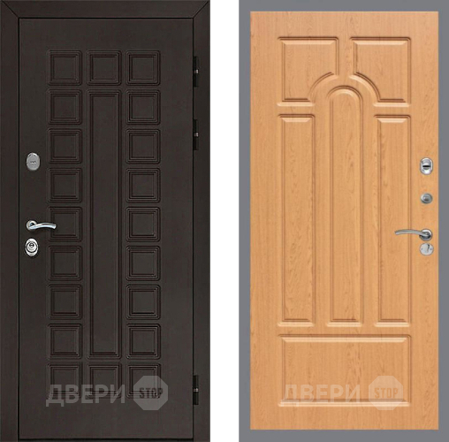Входная металлическая Дверь Рекс (REX) Сенатор 3К FL-58 Дуб в Краснознаменске