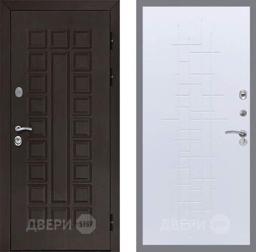 Дверь Рекс (REX) Сенатор 3К FL-289 Белый ясень в Краснознаменске