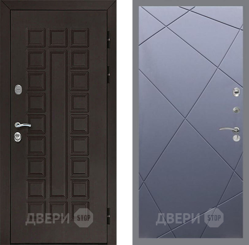 Входная металлическая Дверь Рекс (REX) Сенатор 3К FL-291 Силк титан в Краснознаменске