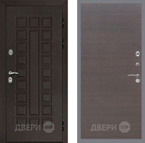 Дверь Рекс (REX) Сенатор 3К GL венге поперечный в Краснознаменске