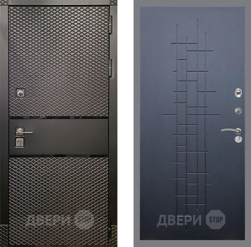 Входная металлическая Дверь Рекс (REX) 15 Черный Кварц FL-289 Ясень черный в Краснознаменске