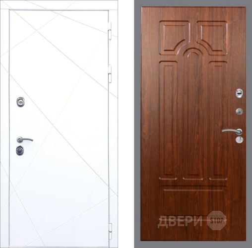 Дверь Рекс (REX) 13 Силк Сноу FL-58 Морёная берёза в Краснознаменске