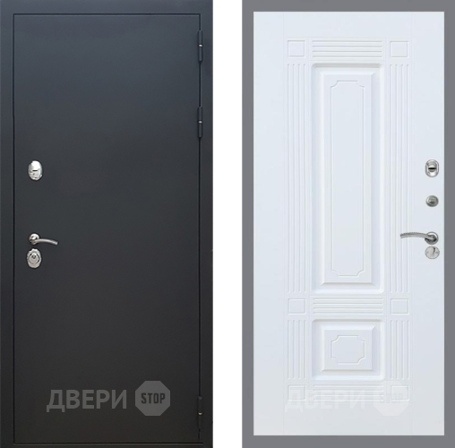 Дверь Рекс (REX) 5 Черный Муар FL-2 Силк Сноу в Краснознаменске