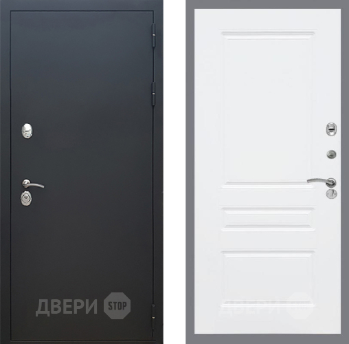 Дверь Рекс (REX) 5 Черный Муар FL-243 Силк Сноу в Краснознаменске